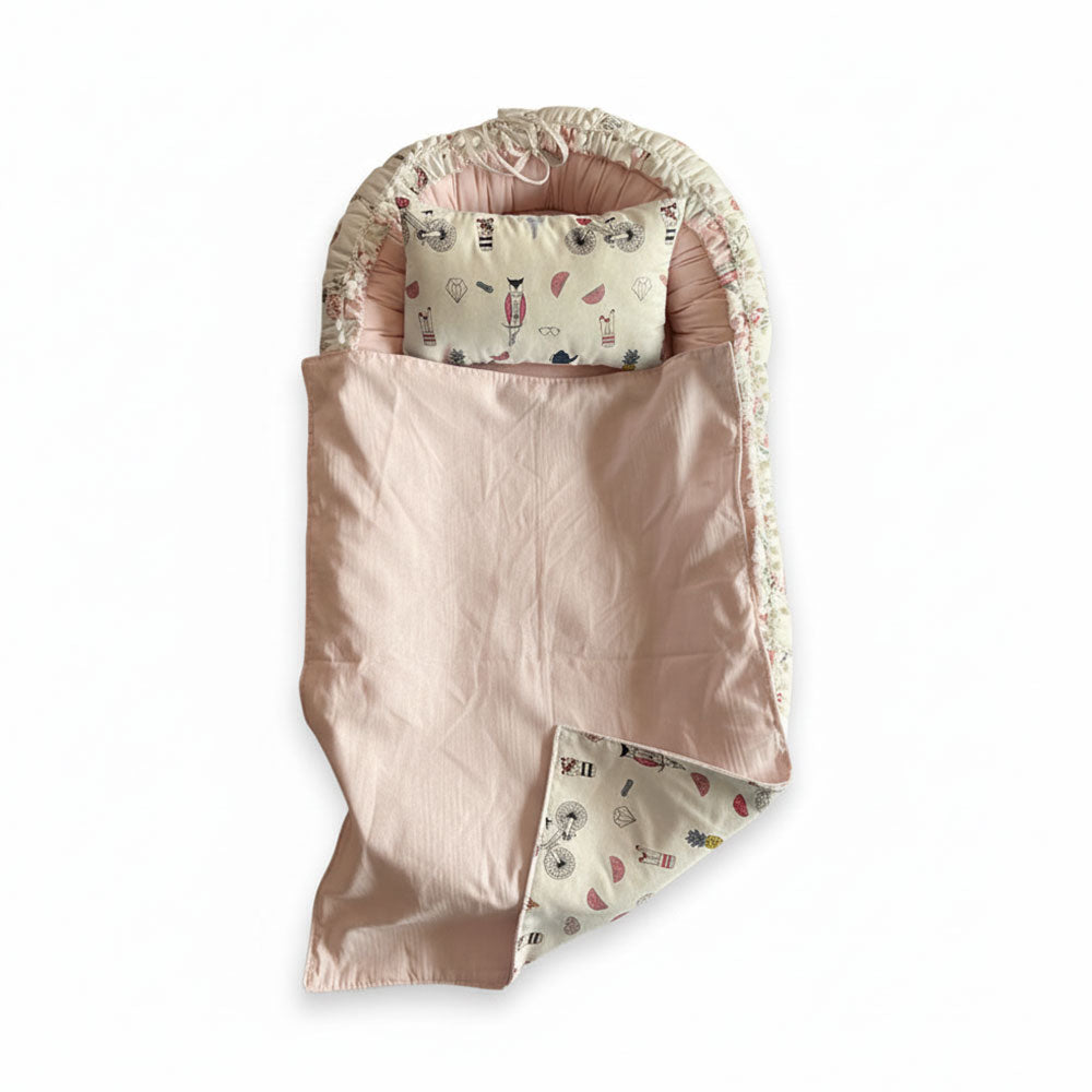 Nonobaby Double Face Baby Nest with Pillow