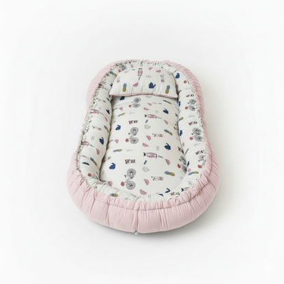 Nonobaby Double Face Baby Nest with Pillow