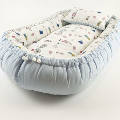 Nonobaby Double Face Baby Nest with Pillow