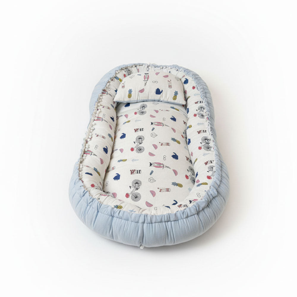 Nonobaby Double Face Baby Nest with Pillow