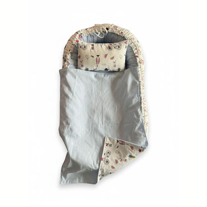Nonobaby Double Face Baby Nest with Pillow