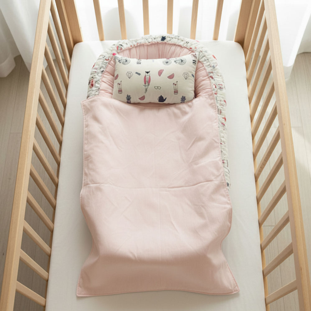 Nonobaby Double Face Baby Nest with Pillow